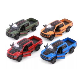 Kinsmart BOX OF 12 2022 FORD F-150 RAPTOR PICKUP TRUCK 1/78 DIECAST CAR KINSMART 3001DF