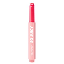 ColourPop So Juicy Plumping Lip Gloss Balm - Hydrating Lip Gloss & Balm Hybrid with Peptides - Non-Sticky Formula - Visibly Plumps Lips & Delivers Buildable Color - Delulu (0.07 oz)