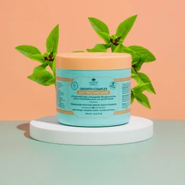 Nature Spell Hair Mask for Hair Growth 400ml - Infused with Ayurvedic Herbs – Stimulates Healthy Hair Growth – Salt Free - Suitable for all Hair Types including Dry Damaged Hair – Made in the UK