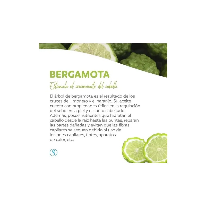 Pack Tónico de Bergamota Sheló Nabel para Crecimiento de Cabello