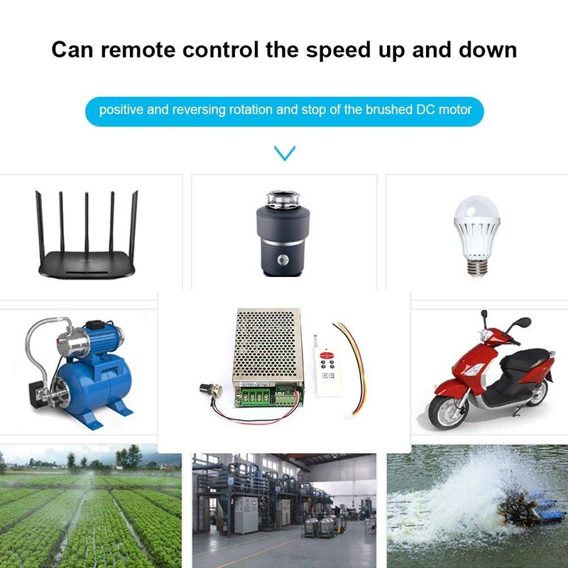DC 12-30V 12V 24V 30V 30A PWM DC Motor Speed