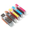 Printer Ink Cartridge Set No Fading Accurate Ink Cartridge Replacement