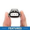 A ABSOPRO 3 Pin Turn Signal Light Connector Plug No.9098011020