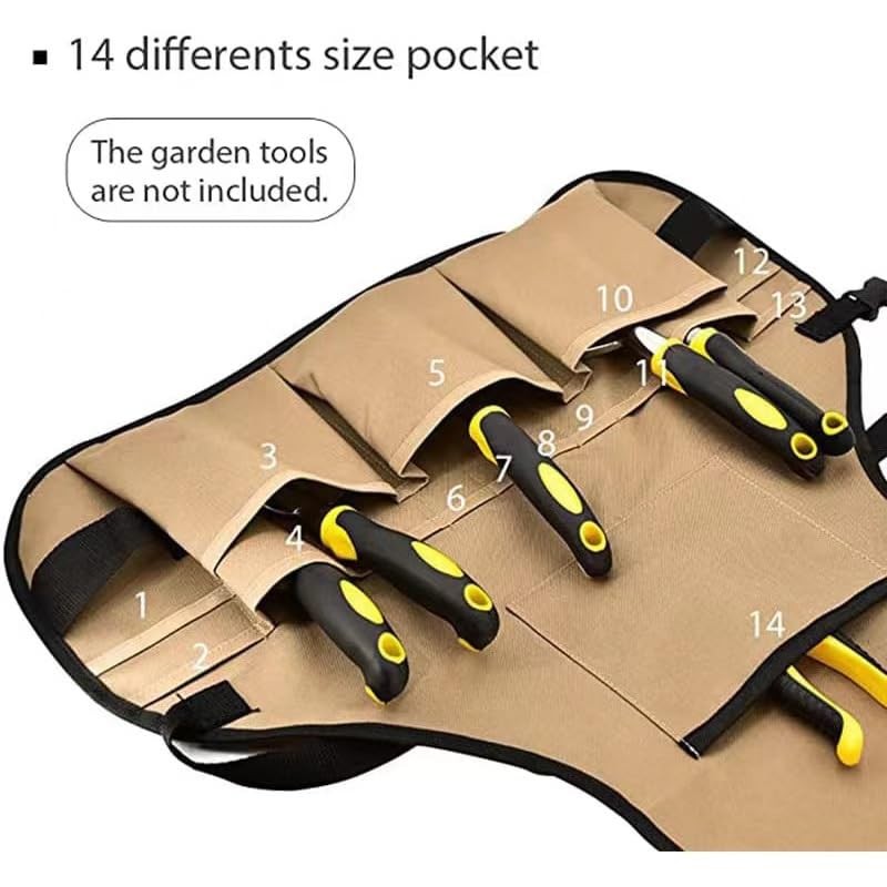 Denim Cooking Apron with Pockets, Work Apron Men, Multifunctional Garden