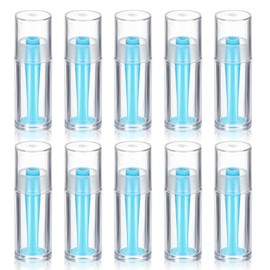 10 Pcs Soft Contact Lens Remover Tool,Blue Scleral Lens Inserter Silicone Soft Eye Contacts Plunger for RGP and Scleral Lenses