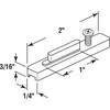 Prime-Line MP3897-2 Spiral Balance Pivot Bar, Used with 3/8 In.