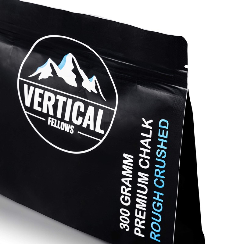 VERTICAL FELLOWS Chalk coarse 300g DERMATEST very good climbing chalk,