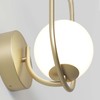 artika Bloom 11W LED Contemporary Sconce Light, Gold Finish -