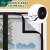 HADOR Adjustable Magnetic Screen Door Fit Door Size Width 34"