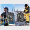 Bagenerous 39L Fishing Tackle Backpack with Rod Holders & Cooler,Water-resistant