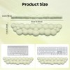 Ergonomic Memory Foam Cloud Keyboard Wrist Rest - Green Support