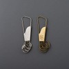 Candy Design & Works Holger WAK-01 Key Ring, Brass Nickel,