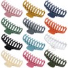 NEW LIVE 12 Pack Hair Claw Clips Large 4.3 Inch Hair Clips Stylish Barrettes in 12 Colors for Women