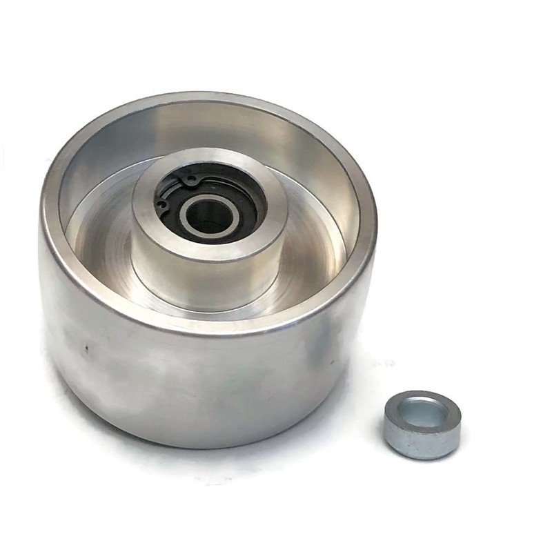 Nylon-Pulley Belt Grinder Wheel 4Inch Tracking Wheel for 2 x