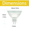 JQslight GU5.3 35W Dimmable Halogen MR16 400LM Warm White 2700K