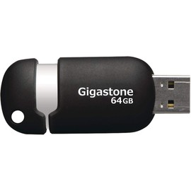 Gigastone 64GB Classic Capless USB 2.0 Flash Drive (GS-Z64GCNBL-R)