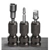 Pack of 2 Impact Wrench Bit Adapter, 1/2 Inch Square