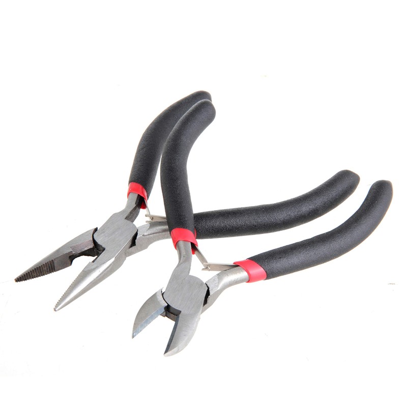 Hyper Tough 2 Piece Mini Pliers Set UH10006J