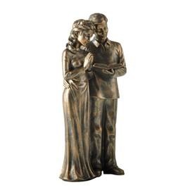 JFSM INC. Husband & Wife Praying Couple Statue Sculpture - Wedding