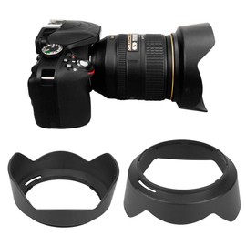 Lens Hood HB-53 Black Plastic Mount Lens Hood for Nikon AF-S 24-120mm f/4G EDVR Lens