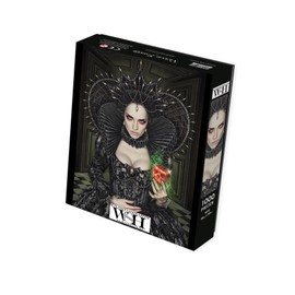 Poisonous Envy 1000 Piece Jigsaw Puzzle, Victoria Frances Artwork Gothic Occult Dark Fantasy Print (Includes Poster Puzzle Guide)