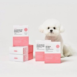Project 21 Dog Skin & Ear Relief Dermacare Omega 3 30 Packets (1 Pack) / 프로젝트21 강아지 피부 귀 릴리프 더마케어 오메가3 30포 1개