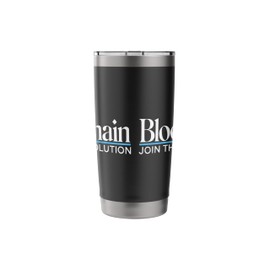 Blockchain Technology Cryptocurrency Day Trader Crypto Stainless Steel Insulated Tumbler