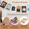 Sekonow 30pcs Paper Picture Frames 4x6, Cardboard Photo Frames, Hanging