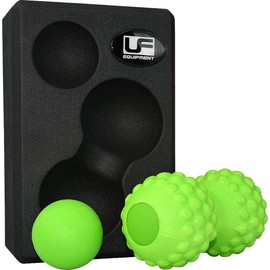 Urban Fitness Equipment Unisex' s Ufe 3 in 1 Massage Kit, Green, One Size