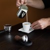 Navaris Coffee Tamper Set - Milk Jug and Stainless Steel