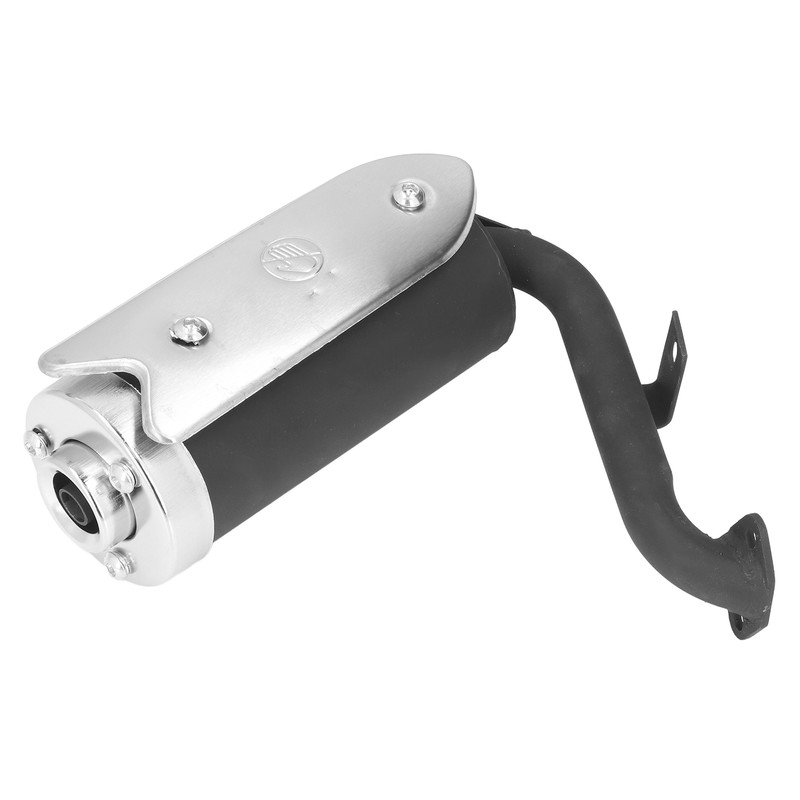Scooter Exhaust Pipe Metal Alloy Replacement for 43cc 49cc Quad