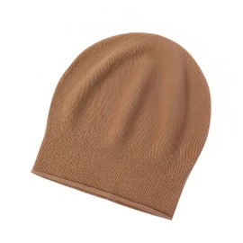RooNex Active Unisex 100% Merino Wool Beanie Sports Warm Hat Outdoor Cold Weather Cap Camel