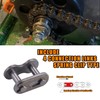 MRELC 420H Motorcycle Chain+ Chain Breaker,106-Link Heavy Duty Drive Chain