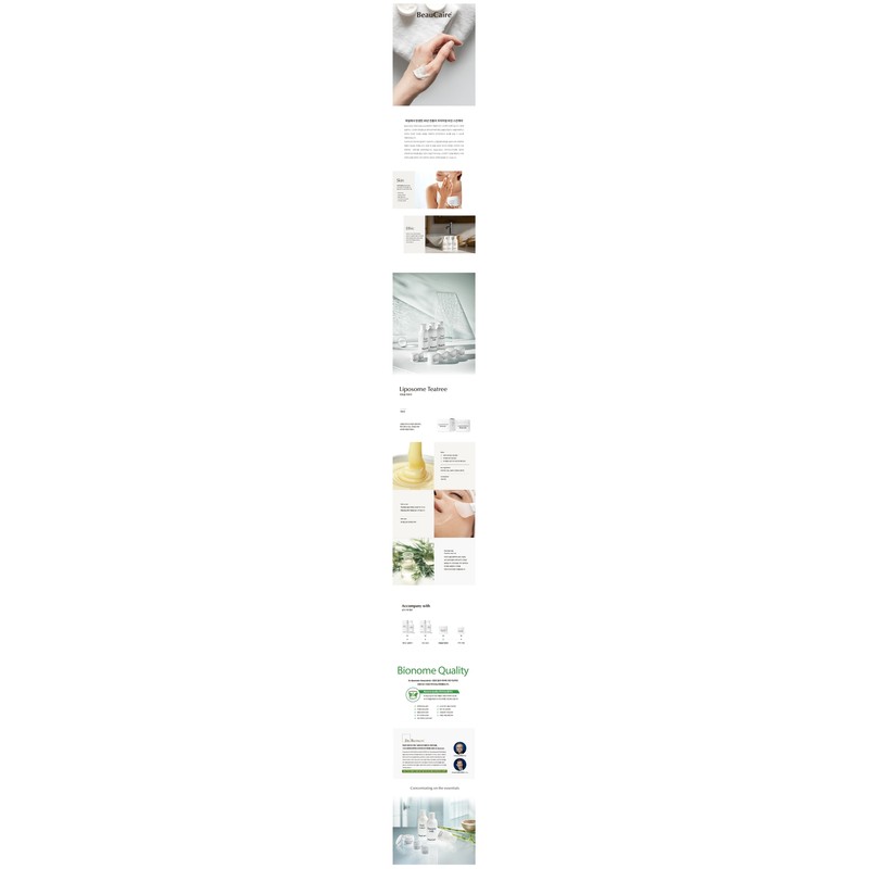 Cibasan Boquer Liposome Tea Tree Essence 50ml Cibasan Sample Pouch