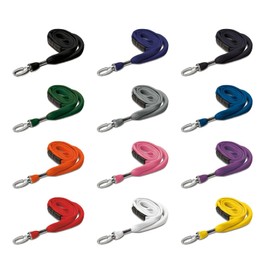 Waizmann.IDeaS® "Breakaway" ID Set Lanyard 10 mm Lanyard Safety Lock + ID Cover Card Holder