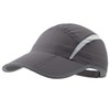 CONNECTILE Folding Mesh Sports Cap Reflective Stripe Breathable Runner Cap,