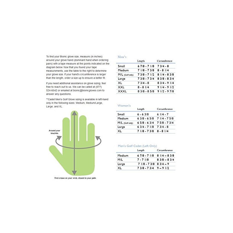 Bionic Men's Right Hand Racquetball Glove, Medium