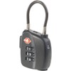 PEARL Suitcase Combination Lock: TSA Suitcase Combination Lock with Flexible