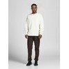JACK & JONES Male Sweatshirt Classic, White (White/Reg Fit)