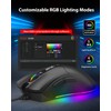 Gigastone 3 Pack Gaming Mouse Up to 12,000 DPI Adjustable,