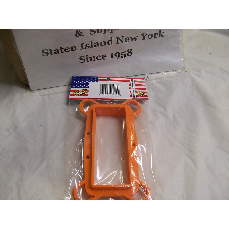 E-Z Catch 2-Pack Plastic Crab Pot Turtle Excluders Size 1-3/4"