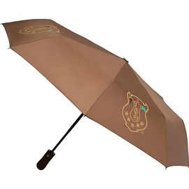 TCEShop Iota Phi/Φ Theta Mini Hurricane Umbrella [Brown - 23"] - ID#68201
