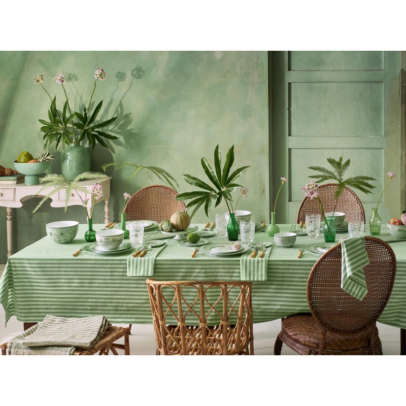 PIP STUDIO Lily&Lotus Light Green Breakfast Plate 21 cm