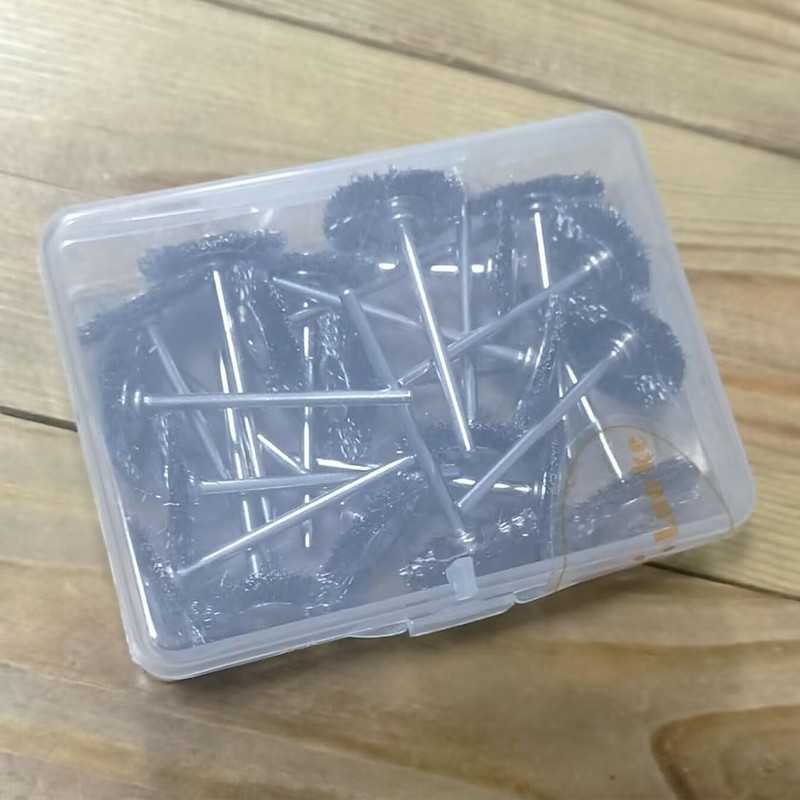 𝐋𝐮𝐨 𝐤𝐞 20 Pcs T Shape Wire Brush Sets -