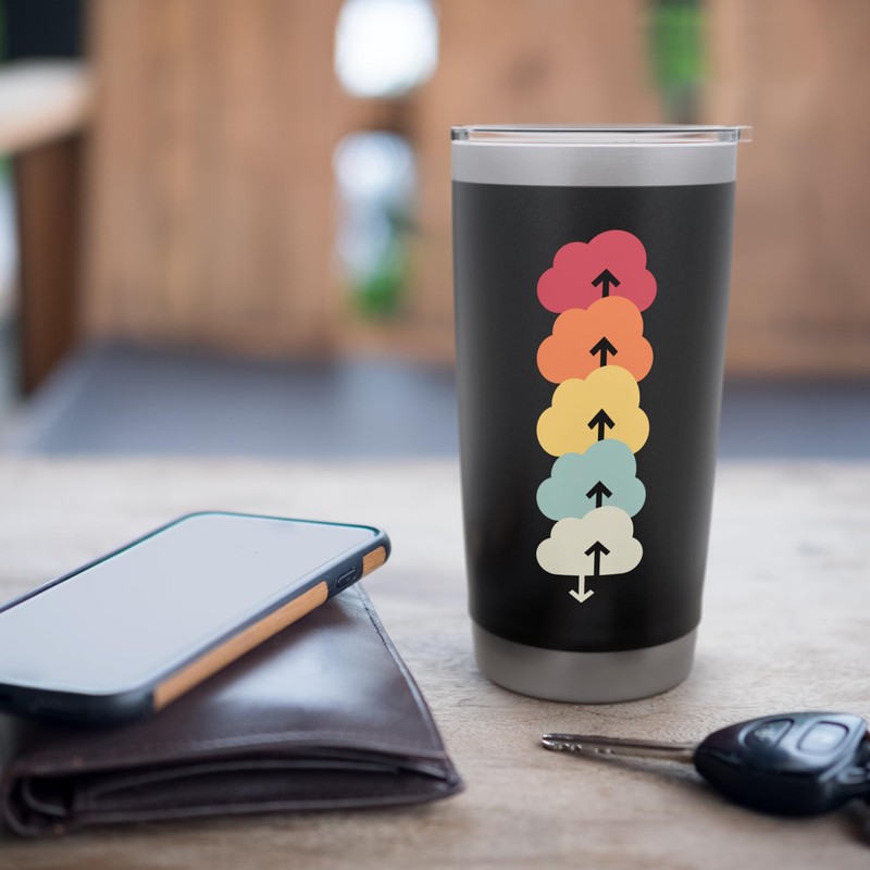 Cloud Engineer, Cloud Computing, Vintage DevOps Engineer Stainless Steel Insulated