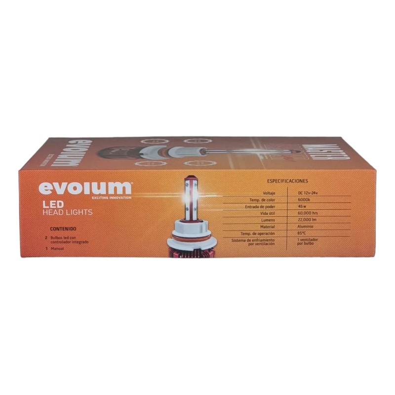 Focos Led Kit Automotriz 4 Caras Master 22000lm Luz Blanca