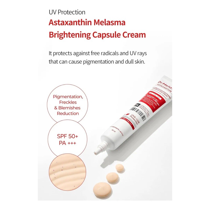 Melaxin Crema Solar Astaxanthin Antipecas 50ml
