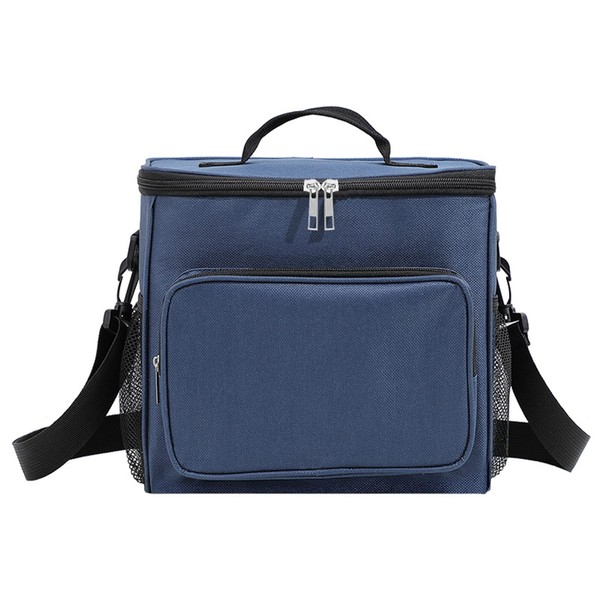 Lunch Bag, Insulated Bag, Bento Box, Eco Bag, Soft Cooler, Cold Insulation, 2.5 gal (7 L), Soft Cooler, Insulated Bag, Black Eco Bag