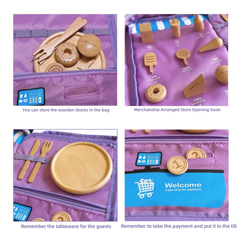 Portable Busy Travel Toys for Girls, Quiet Car Airplane Trip