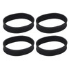 4Pcs Vacuum Cleaner Belt Rubber Standard Size Flexible Soft Vacuum